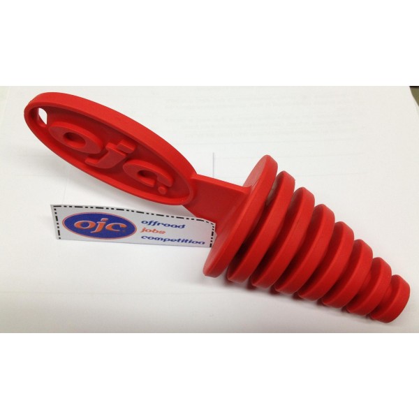Tappo Silenziatore Per Lavaggio OJC (ROSSO)